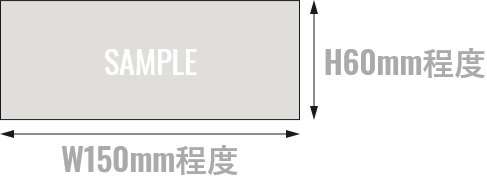 サイズ大（胸 or 背中）