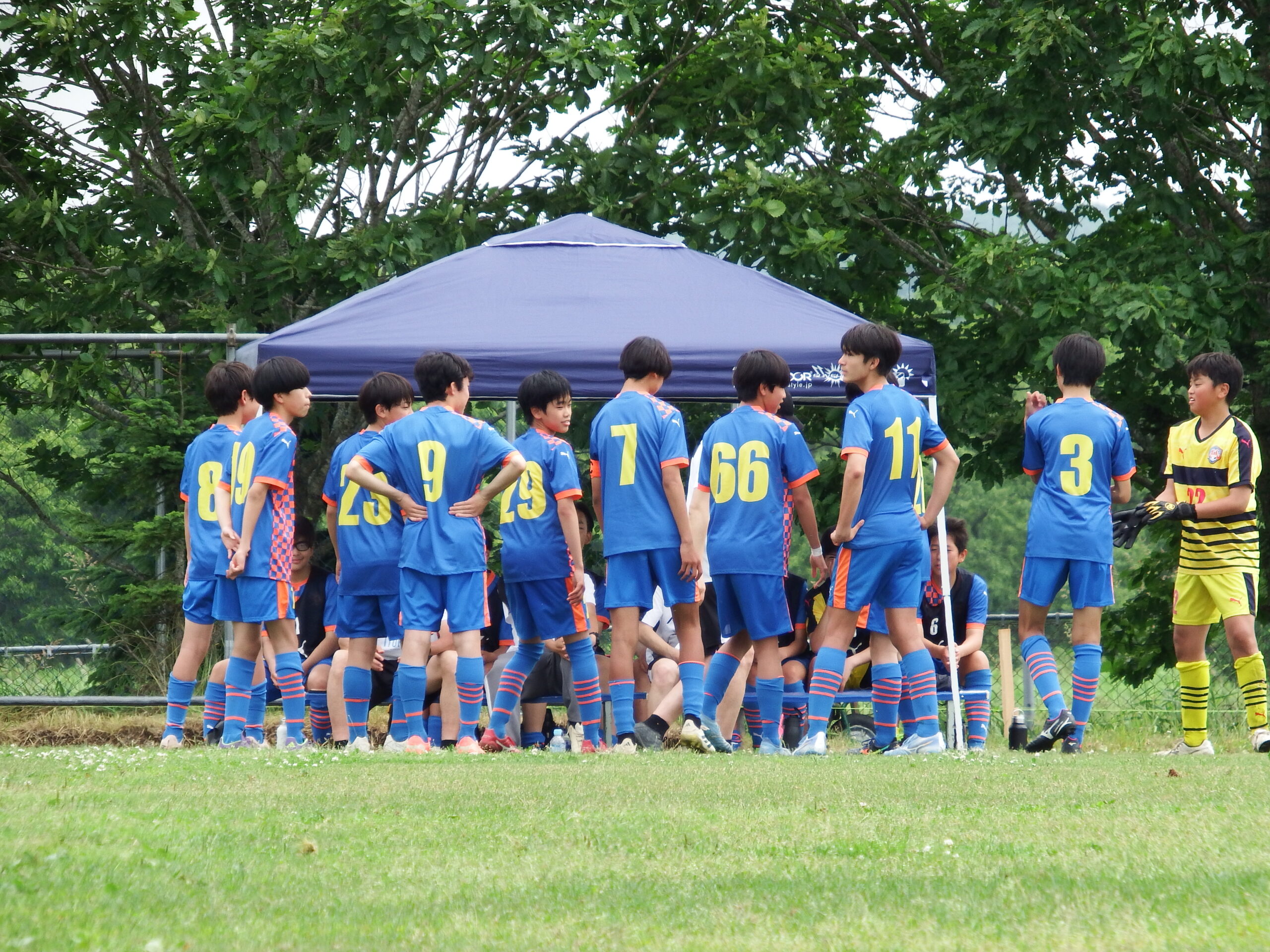 釧路新聞社旗 釧路地区前期カブスリーグU-15 第8節